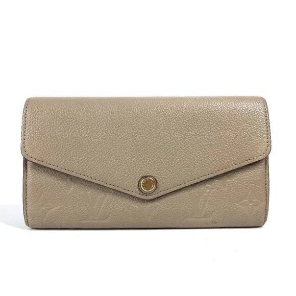 LOUIS VUITTON M82256 MonogramEmpreinte Portefeuille Sarah Long Wallet - Picture 1 of 16